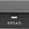 Home Basics Bread Box for Kitchen Counter Dry Food Storage Container