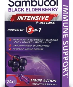 Sambucol Black Elderberry 5-in-1 Intensive Defense Softgels