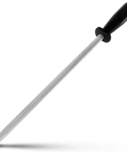 Professional Carbon Steel Black Knife Sharpening Steel