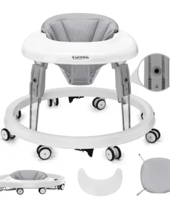 One-Touch Folding Baby Walker
