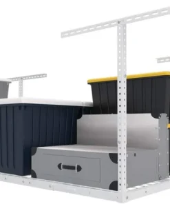 FLEXIMOUNTS 3??6 Overhead Garage Storage Adjustable Ceiling Storage Rack