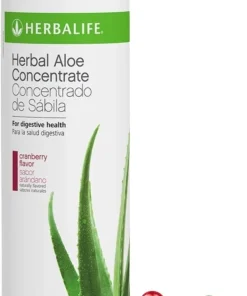 Herbalife Herbal Aloe Concentrate Pint: Cranberry Flavor 16 FL Oz (473 ml)