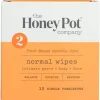 The Honey Pot Normal Intimate Travel Daily Wipes 15 count Pack