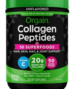 Orgain Hydrolyzed Collagen Powder + 50 Organic Superfoods