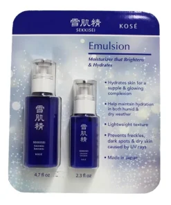SEKKISEI Emulsion 2 Bottles Set