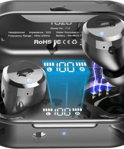 TOZO T12 (Large Ergonomic Edition) Wireless Earbuds