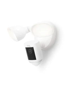 Ring Floodlight Cam Wired Pro with Bird??s Eye View and 3D Motion Detection