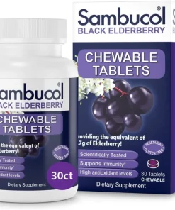 Sambucol Black Elderberry Chewable Tablets