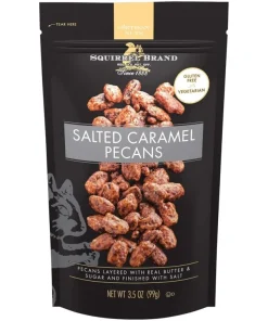 Squirrel Brand Salted Caramel Pecans. 3.5 oz