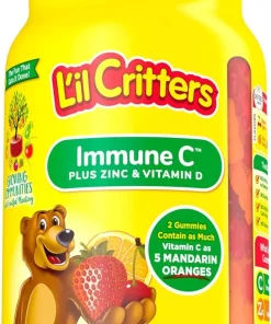 L??il Critters Gummies Immune C Plus Zinc and Vitamin D 60 Ea