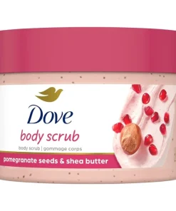Dove Scrub Pomegranate & Shea Butter For Silky