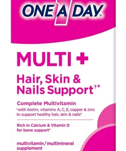 One A Day Multi+ Hair, Skin, & Nails Complete Multivitamin Tablet