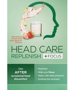 Excedrin Head Care Replenish Plus Focus From Excedrin Drink Mix with Electrolytes