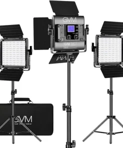 GVM RGB LED Video Lighting Kit