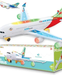 Kidsthrill Airplane Toy with Bump & Go