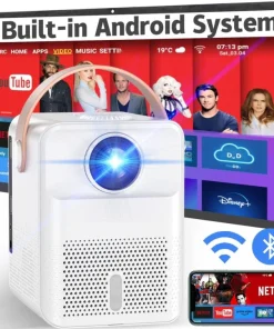Smart Projector 4K Android System