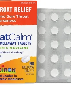 Boiron ThroatCalm Tablets for Pain Relief
