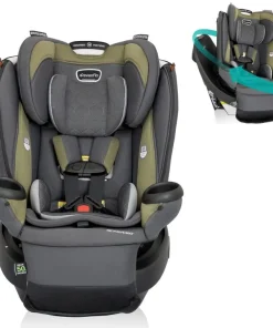 Evenflo Revolve360 Extend All-in-One Rotational Car Seat with Quick Clean Cover