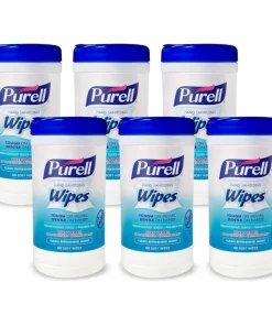 Purell Hand Sanitizing Wipes _ (Pack of 6)