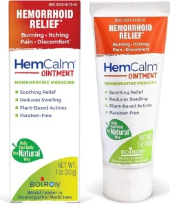 Boiron HemCalm Ointment for Hemorrhoid Relief of Pain