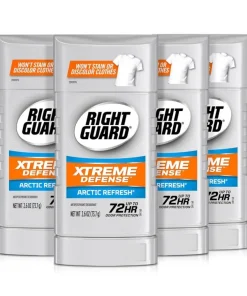 Right Guard Xtreme Defense Antiperspirant Deodorant Invisible Solid Stick