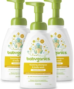 Babyganics Baby Shampoo + Body Wash Pump Bottle